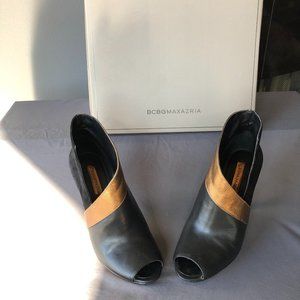 BCBGMAXAZRIA BLACK MA-GALI CALF DRESS BOOTIES